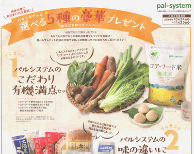 パルシステム 紹介特典2016(小)